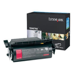 Lexmark 12A6760 Cartouche de tonerOriginal Noir